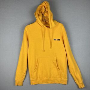 Full Send Black Pullover Hoodie Sweatshirt Size Large Mens Nelk Podcast Distress